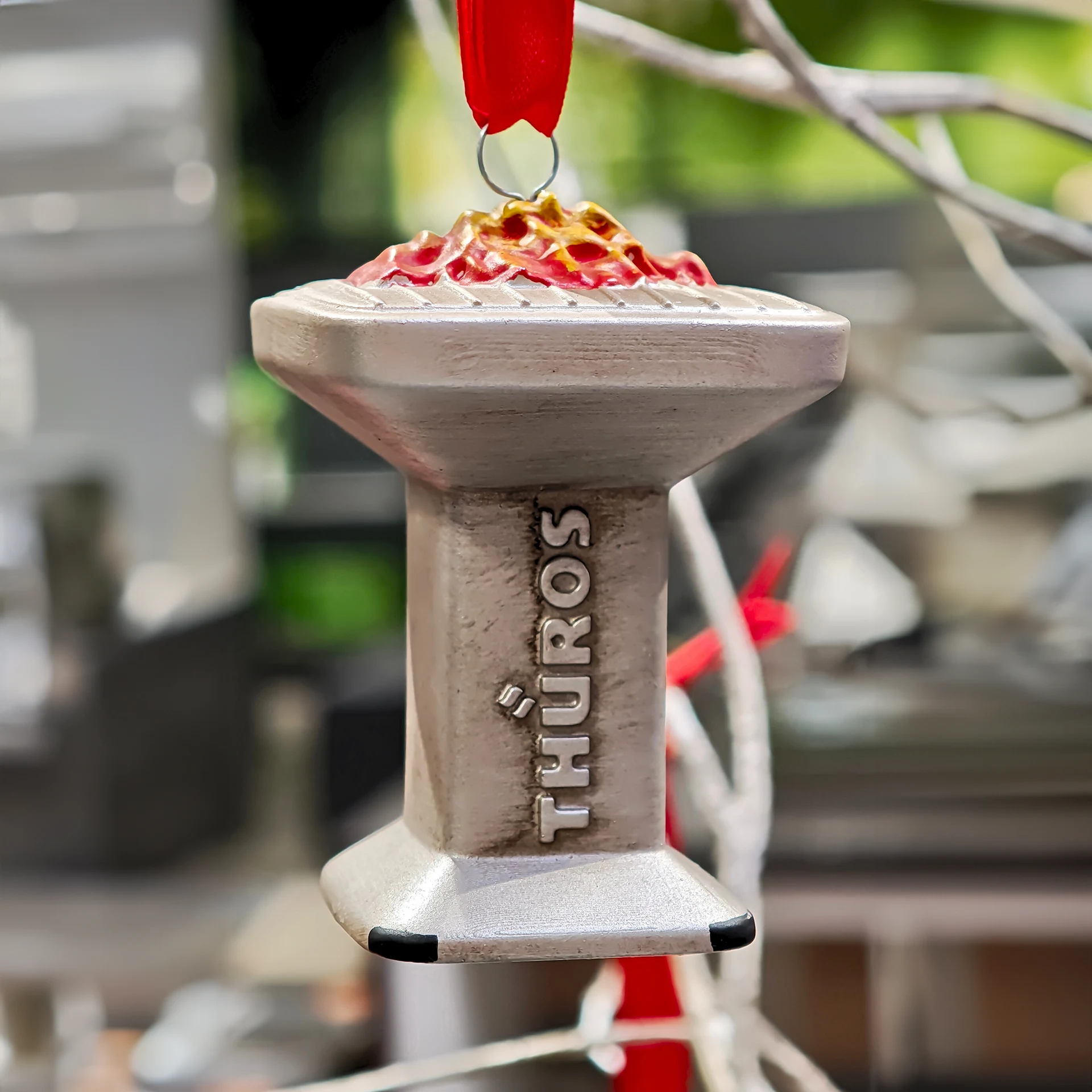 THÜROS Weihnachtsbaumanhänger – Grillliebe im Mini-Format