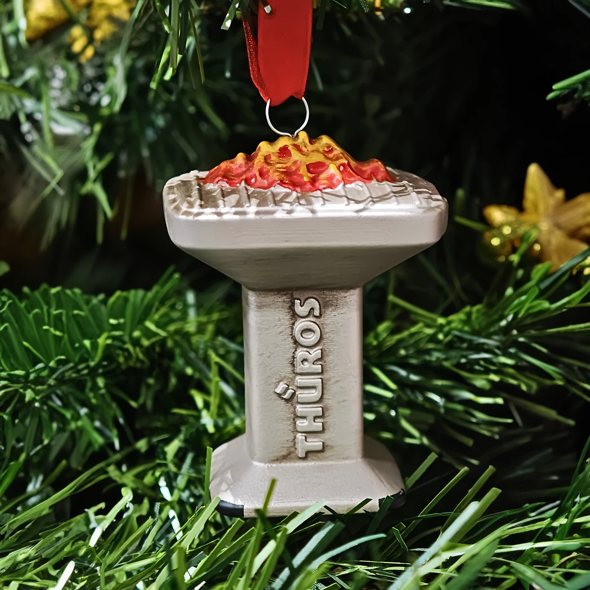 THÜROS Weihnachtsbaumanhänger – Grillliebe im Mini-Format