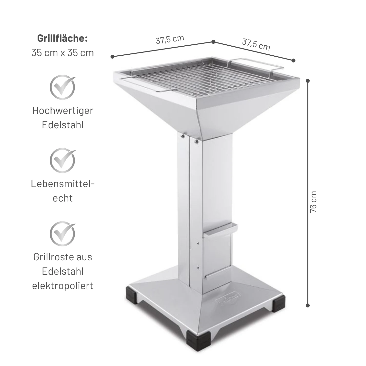 THÜROS T2 Holzkohlegrill