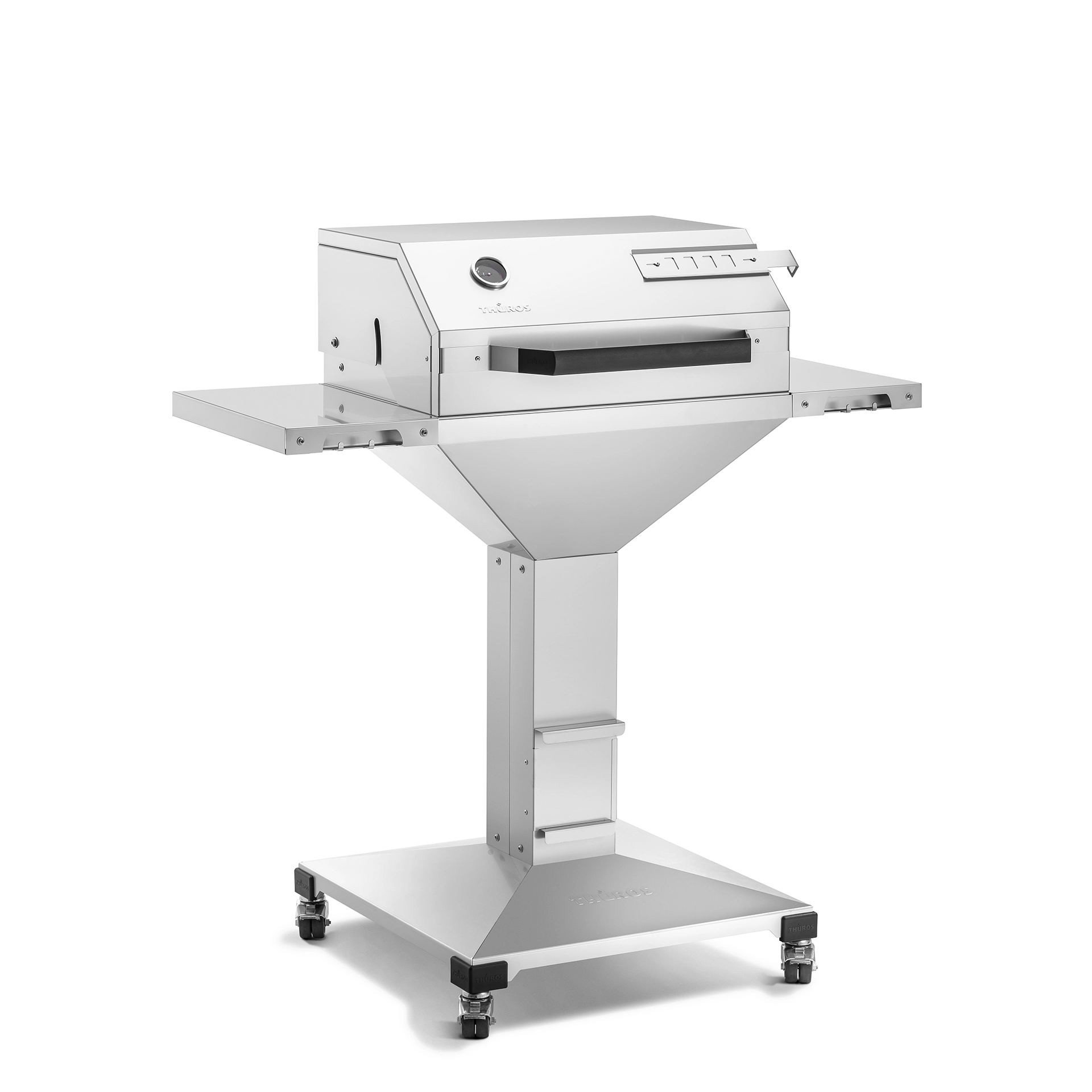 THÜROS T40 BBQ Grill – Edelstahl-Holzkohlegrill, 40x60 cm