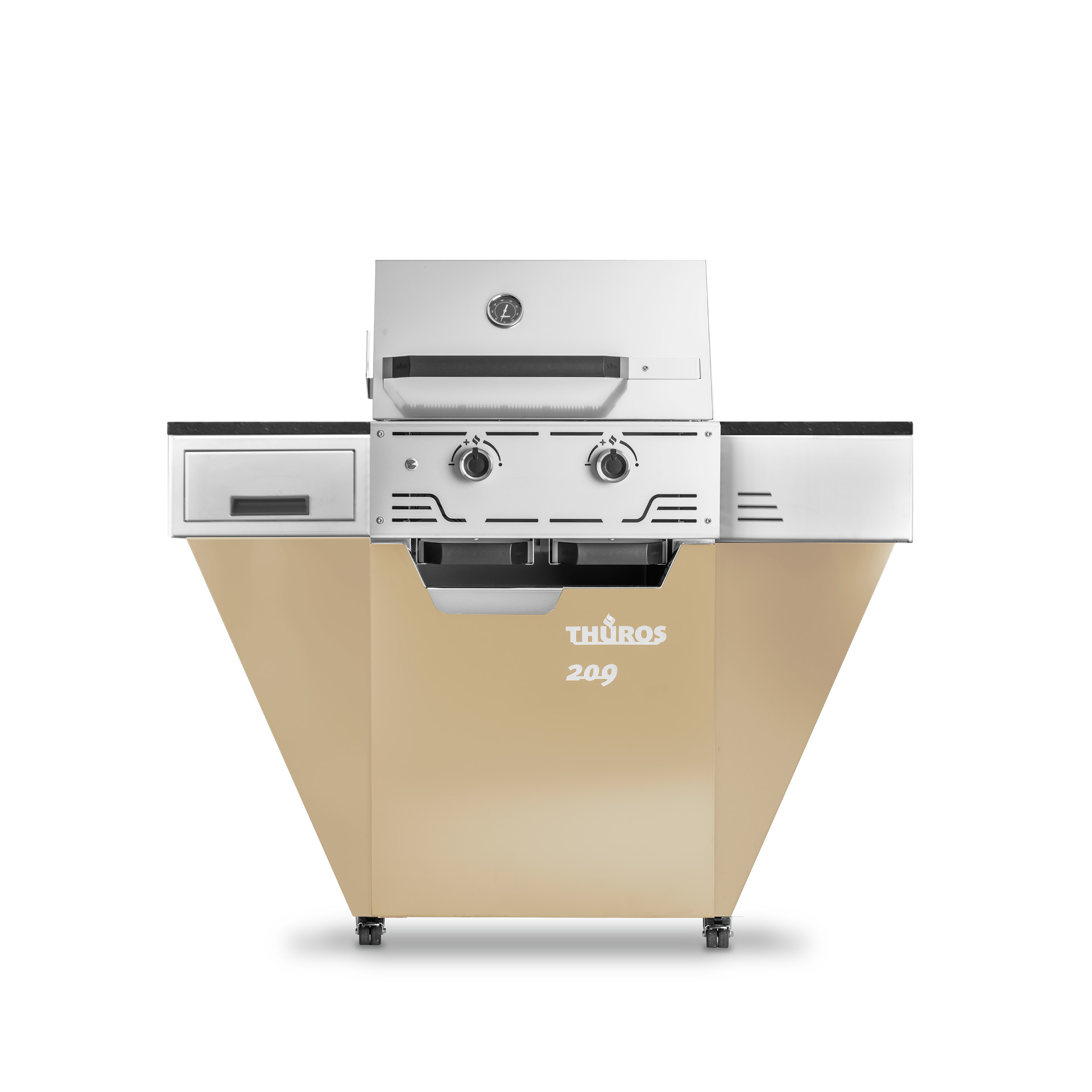 THÜROS 209 EX Gasgrill Gold - Edition