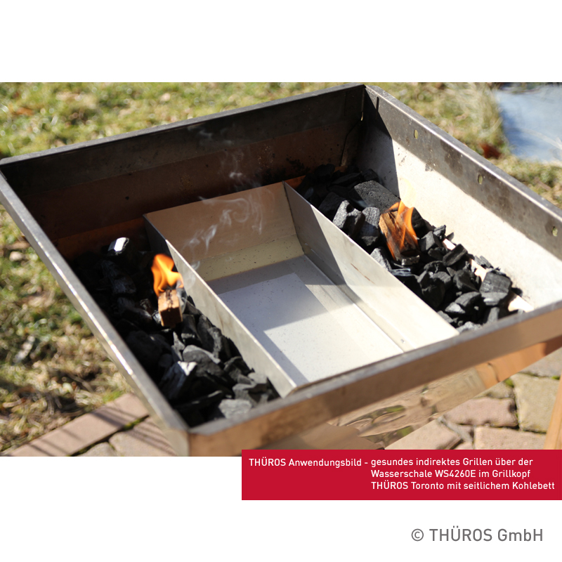 Barbecue-Wasserschale für THÜROS T3 und T4