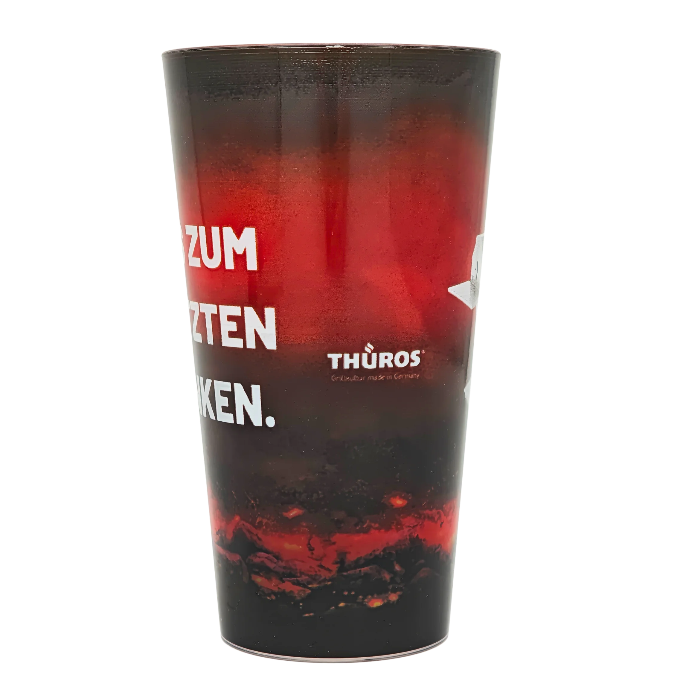 THÜROS Mehrwegbecher „Bis zum letzten Funken“