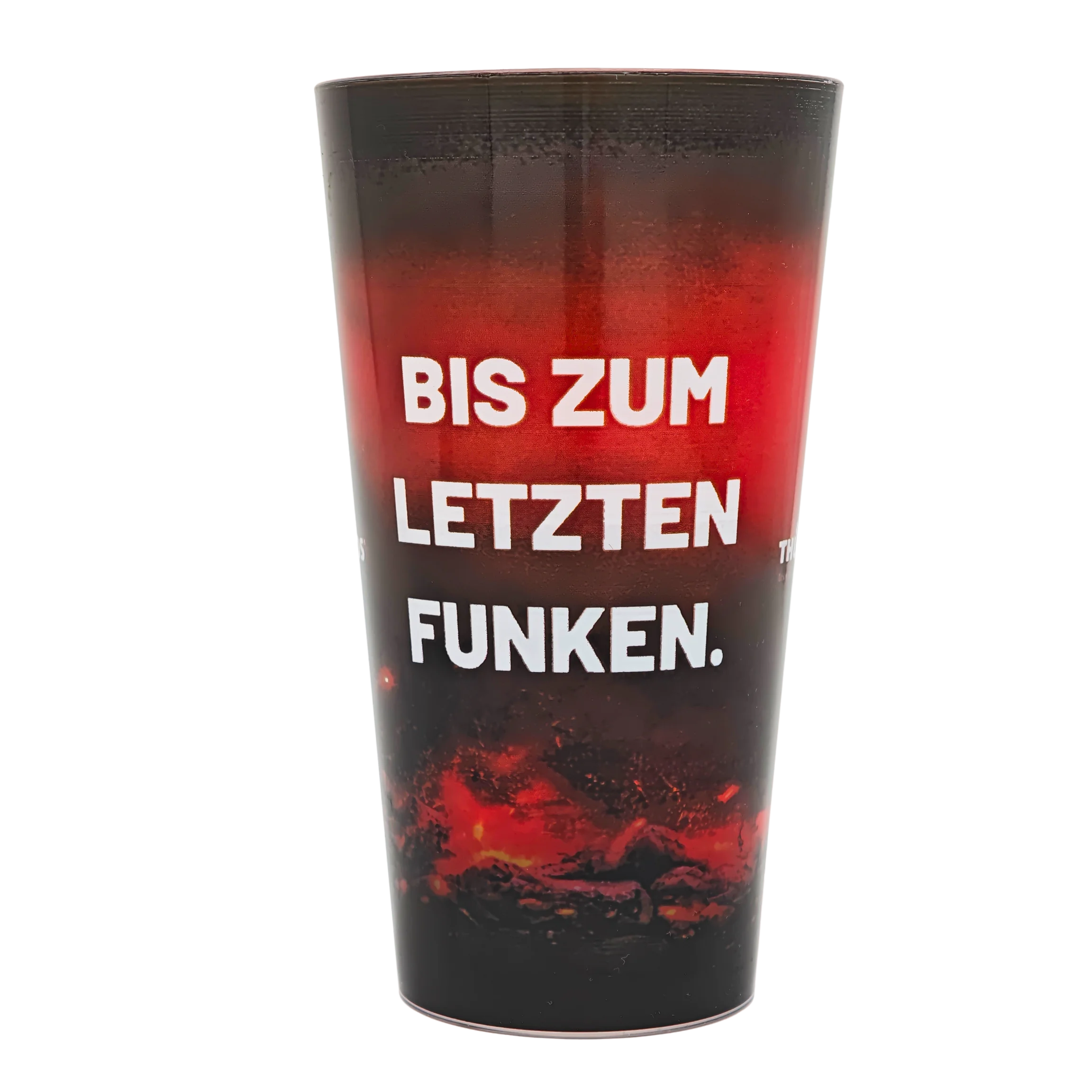 THÜROS Mehrwegbecher „Bis zum letzten Funken“